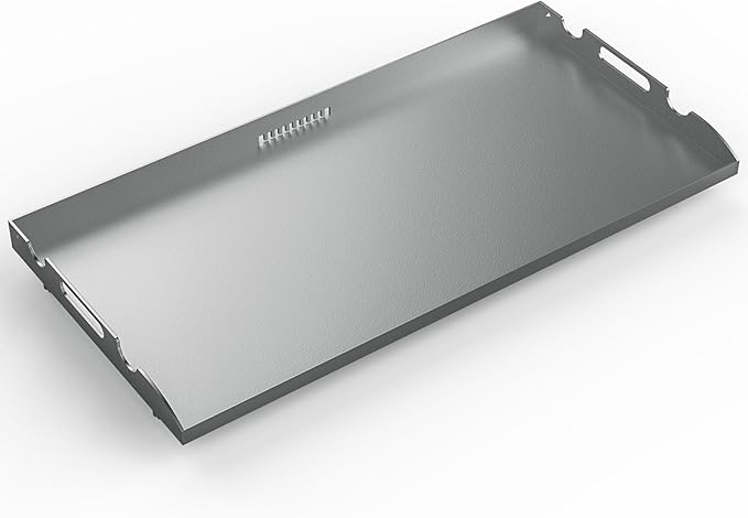 Flat Top Griddle Insert for Blackstone 36 Inch Griddle Powder Coated Steel Cooking Plate with Rear Grease System for Blackstone 1565 1554 1560 1803 1818 1825 1836