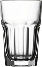 Highball Drinking Glasses Set of 24, 12.5 oz Glass Tumbler - Water Glasses & Beer Glassware for Kitchen - Durable Drinkware Set for Juice, Soda, Iced Tea & Cocktails - Heavy Base, Dishwasher Safe