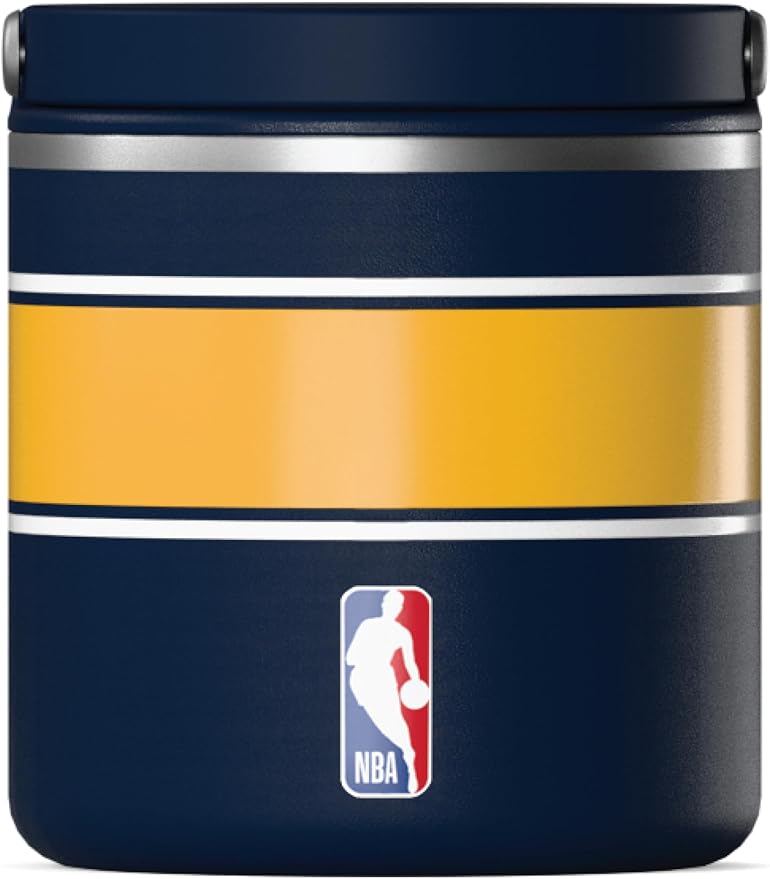 Hydrapeak x NBA Officially Licensed Denver Nuggets 25oz Stainless Steel Vacuum Insulated Thermos Food Jar with Handle, Wide Mouth Leak-Proof Soup Thermos for Adults, 10 Hours Hot and 16 Hours Cold