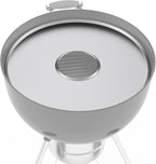 Stanbroil Round Griddle Insert for Weber 22" Kettle Charcoal Grills, Stainless Steel Flat Top Griddle Plate Plancha Kettle Grill Accessory