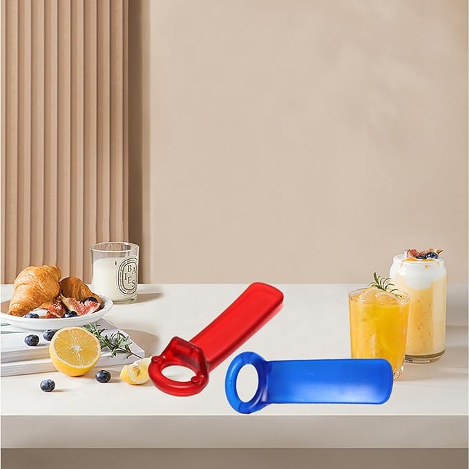 Jar Opener Jar Key,Easy Grip Jar Lid Opener Plastic Jar Opener for Weak Hands,Elderly, Children