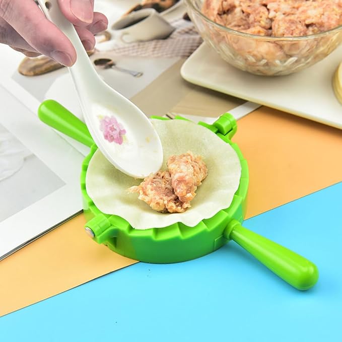 Artibetter 4pcs Dumpling Tool Set with Large Medium Small and Mini Molds for Handmade Dumpling Making Kitchen Gadget for Home Cooking Random Color