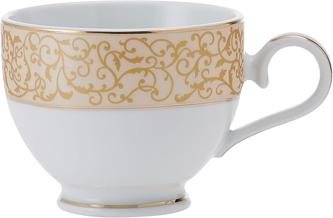 Mikasa Parchment Gold 40 Piece Dinnerware Set, Service for 8