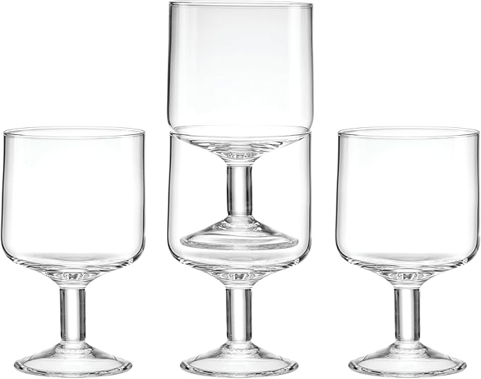Lenox 895131 Tuscany Classics Stackable 4-Piece Wine Glass Set