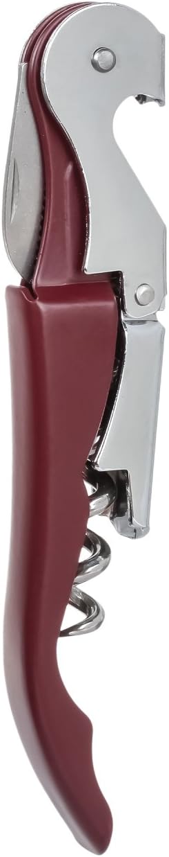 Thirsty Rhino Anggur Double Hinged Waiter's Corkscrew (Set of 2) (Burgundy)