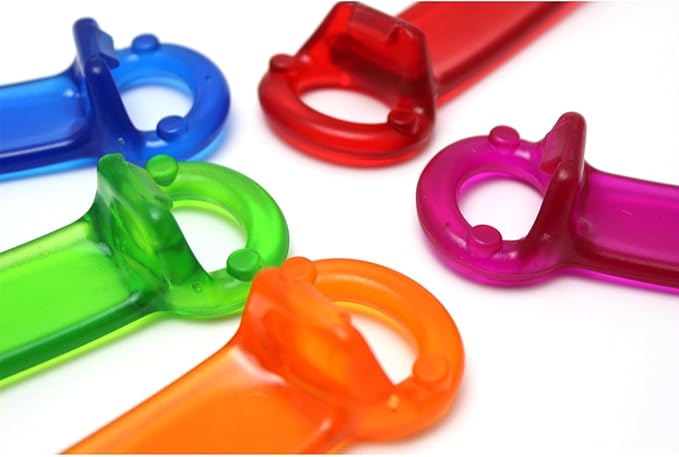 Jar Opener Jar Key,Easy Grip Jar Lid Opener Plastic Jar Opener for Weak Hands,Elderly, Children