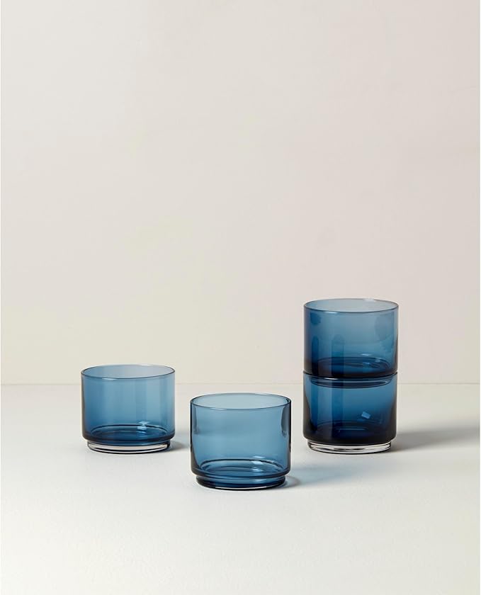 Lenox Tuscany Classics Stackable 4-Piece Short Glasses Everyday
