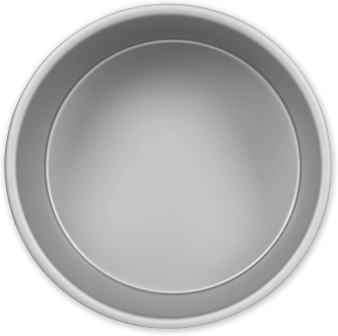 PME Professional Aluminum Round Cake Pan, 12 x 4 in,Silver