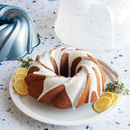 Nordic Ware Formed Swirl Bundt, 10 Cup, Twilight Blue