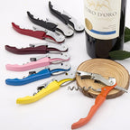 Waiter Corkscrew Professional Wine Opener with Foil Cutter,Manual Wine Bottle Opener for Servers, Bartenders and Waiter (2, Pink)