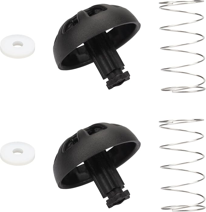 2-Pack Coffee Machine Brew Basket Bottom Spring Loaded Stopper Kits Fits for Mr Coffee Black and Decker Hamilton Coffee Maker Parts, Replace 990117900 990237500 185774-000-000 112435-000-000