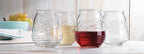 Glaver's Stemless Wine Glasses 21 Oz. Set Of 4 Original Mason Vintage Goblet Beverage Glasses Uses For Your Cocktail Lounge, Whiskey Parties, and Everyday Dinner Table. Dishwasher Safe. (Large)