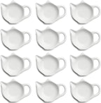 Tea Bag Holder - Teapot Shaped Coasters Set of 12