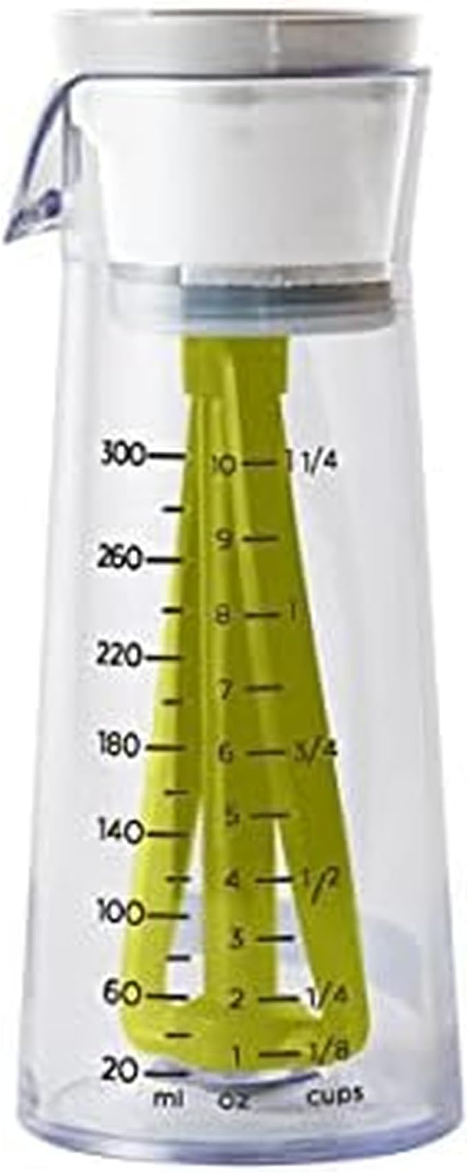 Chef'n 104-759-258 Emulstir Salad Dressing Mixer, One Size, Plastic, Arugula/Meringue