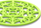 ME.FAN Trivets / Silicone Trivets 3 Pcs Silicone Mats for Hot Dishes / Hot Pots / Hot Pans, Hot Pads to Portect Table and Counter Top - Flexible / Durable / Non Slip (Grey)