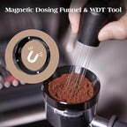 7 PCS 58mm Espresso Accessories Kit: Espresso Tamper, Coffee Distributor, Puck Screen, Dosing Funnel and WDT Tool Espresso Machine Accessories, Professional Espresso Tools