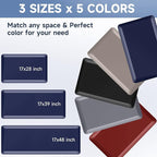StepRite 4/5 Inch Thick Kitchen Mat Anti Fatigue Mat Kitchen Rugs Kitchen Decor Non-Slip, Stain & Water Resistant, Kitchen Mats Desk Mat for Kitchen, Office, Workshop, Blue, 17'' x 39''