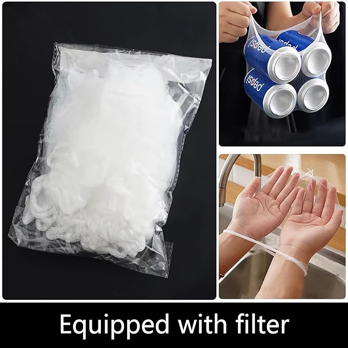 Sink Drain Strainer 2025 New Suction Cup Sink Kitchen Net Strainer Colander Collapsible Corner Sink Strainer Over for Food Waste Filtering Kitchen Leftover Have Mesh Bags (White, Filter 150Pcs)