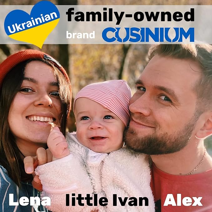 CUSINIUM 14oz Red Stainless Steel Salt Pepper Dredge Shakers - With Plastic Cap - With Handle - Pack of 2
