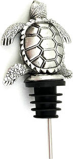 Happy Hour Sea Turtle Wine Pourer - Stopper, Aerator, and Perfect Pourer