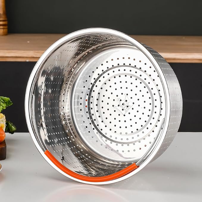 Steamer Basket for Instant Pot, Stainless Steel Vegetable Steamer Basket Insert for Pots (6qt)