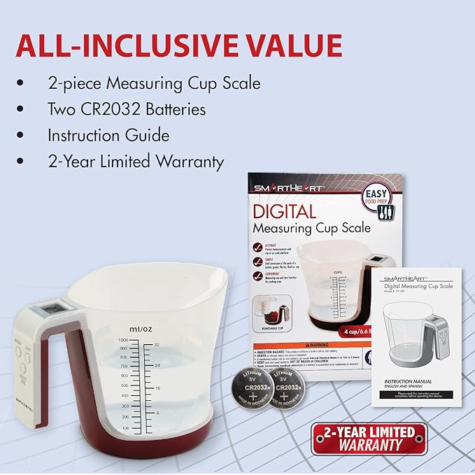 Digital Kitchen Measuring Cup Scale