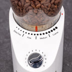 Capresso Infinity Plus Conical Burr Grinder, White
