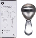 Coffee Scoop - Brushed Stainless Steel - 2 Tablespoon Capacity - Fits inside Airscape Canisters (Brushed Steel)