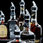 6 Pack Measured Liquor Pour Spout, Liquor Bottle Pourers, Measure Pour Spout for Liquor Bottles, Bottle Pourers for Alcohol, Shot Pourer Cocktail Liquor Dispenser Bar Bartending Tool -1oz/30ml