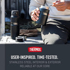 THERMOS Stainless King Vacuum-Insulated Food Jar, 24 Ounce, Matte Steel