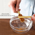 Wildone Copper Plated Measuring Cups & Spoons Set of 21 - Includes 7 Stainless Steel Nesting Measuring Cups, 8 Measuring Spoons, 1 Leveler & 5 Mini Measuring Spoons, Ideal for Dry & Liquid Ingredients