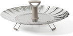 Martha Stewart Richburn 10.6" Telescopic Folding Steamer Insert w/Nylon Handle - Mirror Finish (Pack of 6)