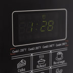 Tough Grade RV Convection Microwave | Built-In 1.1 Cu. Ft. Oven | 10 Power Levels, Speedy Cook, Multi-Stage Cooking | Stainless Steel | Direct Replacement for Greystone | 120V Built-In Design