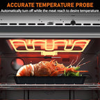 LinTimes Stainless Steel 30" Touch Control Built-in Oven HEW3001 - Microwave Drawer, Microwave Countertop, Electric Built-in Touch Panel Oven, Microondas Con Extractor De Cocina