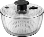 Good Grips Salad Spinner 3.6L – Large Lettuce Spinner & Salad Cleaner with Bowl & Lid, Fruit Washer, Vegetable Cleaner, Strainer Bowl, Fast Drying Multipurpose Kitchen Tool