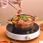 Moroccan Tagine Cooking Pot,Stainless Steel Non Stick Moroccan Casserole with 2 Handles,Large Moroccan Cooker Handmade Tagine Pot with Cone-Shaped Lid(27cm, Silver)