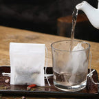 Fenshine 400 Pcs Tea Filter Bags Disposable Empty Tea Bags Drawstring Seal Tea Infusers Bag for Loose Leaf Teal