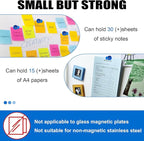 LOVIMAG Fridge Magnets 20Pcs Refrigerator Whiteboard Small Strong Magnet Classroom Kitchen Accessories Decorative Locker Set Decor Must Haves Office Calendar Refrigerador Magnetic Cute Crafts Blue