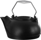 Fire Beauty Humidifying Iron Kettle，Stove Humidifier，Wood Stove Kettle，Cast Iron，Chrome handle