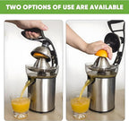 Electric Citrus Juicer Squeezer Stainless Steel, Orange Juicer Electric,Homemade Orange Juice Squeezer Machine, Detachable Design,Easy Clean