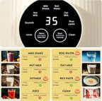 Automatic Nut Milk Maker Machine, 8 in 1 Soy Milk Maker, 35 oz Almond Machine Maker, 12-Hour Delay, Keep Warm, Non Dairy Beverages, Juice/Rice Paste/Clean/Milk Shake, 800W Heating, Self Cleaning