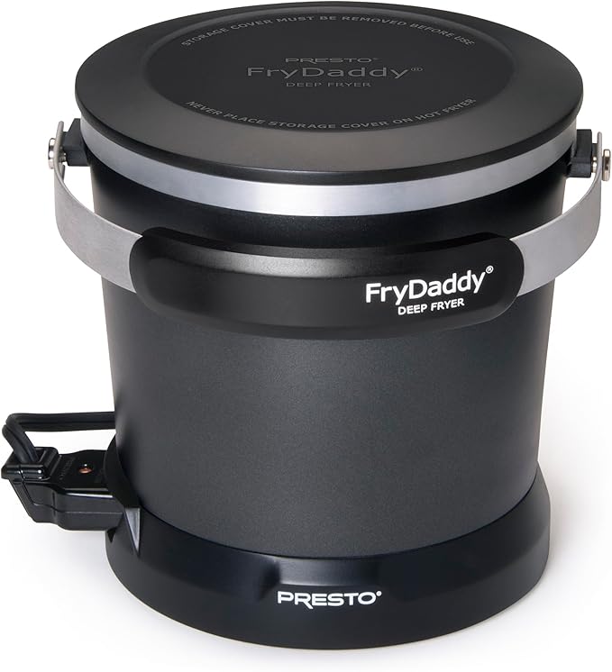 Presto 05420 FryDaddy Electric Deep Fryer,Black