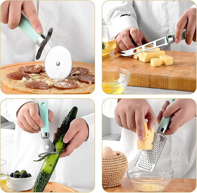 Generic Plastic Handle Cooking Tools Set Kitchen Utensil Kit with Spatula Spoon Turner Tongs Eco-friendly Material for Safe Healthy Baking and Cooking Gift for Home Cooks