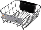 Neat-O Deluxe Chrome-Plated Steel Small Dish Drainers (Black)
