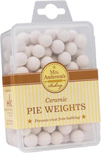 Mrs. Anderson's Baking Ceramic Pie Crust Weights, 135 Count, Natural Stoneware, For Blind Baking Pie Crusts And Tart Shells With Even Baking Results