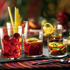 Bormioli Rocco Bodega Collection Glassware – Set Of 12 Medium 12 Ounce Drinking Glasses For Water, Beverages & Cocktails – 12oz Clear Tempered Glass Tumblers
