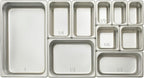 Winco SPF1 1-1/4-Inch Pan, Full,Stainless Steel,Medium