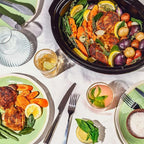 Beautiful 6 Qt Programmable Slow Cooker by Drew Barrymore -5 Preset Cooking Functions, Digital Countdown Timer, Dishwasher-Safe Parts and Cool-Touch Handles (Sage Green)