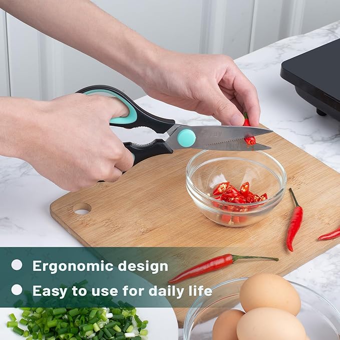 Mr. Pen- 8 Inch Dishwasher Safe Food Scissors - Meat & Utility Kitchen Shears