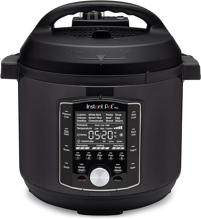 Instant Pot Pro 10-in-1 Pressure Cooker Bundle with 2 Sealing Rings